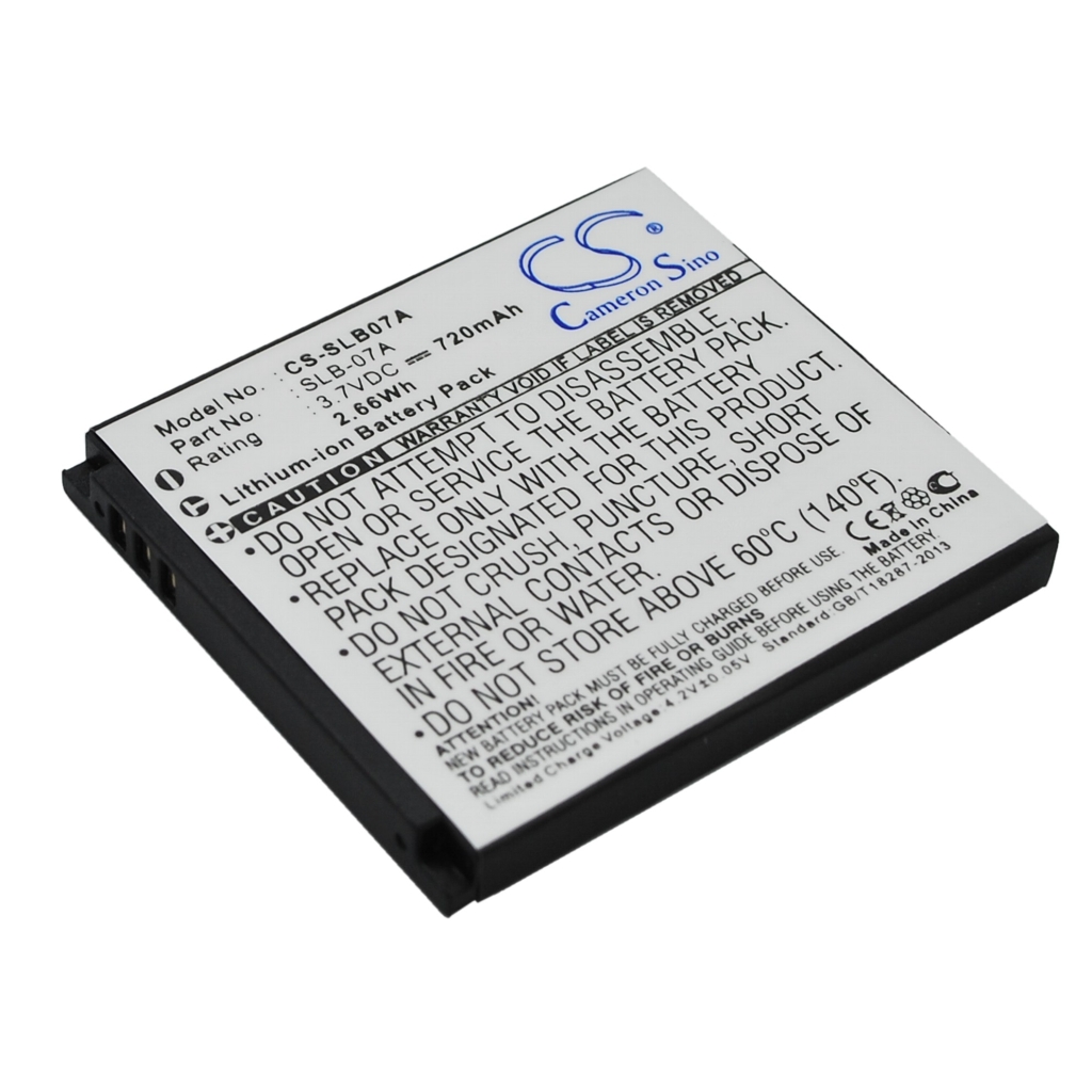 Batterie de l'appareil photo Samsung CS-SLB07A