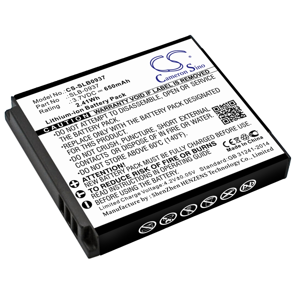 Batterie de l'appareil photo Samsung CS-SLB0937