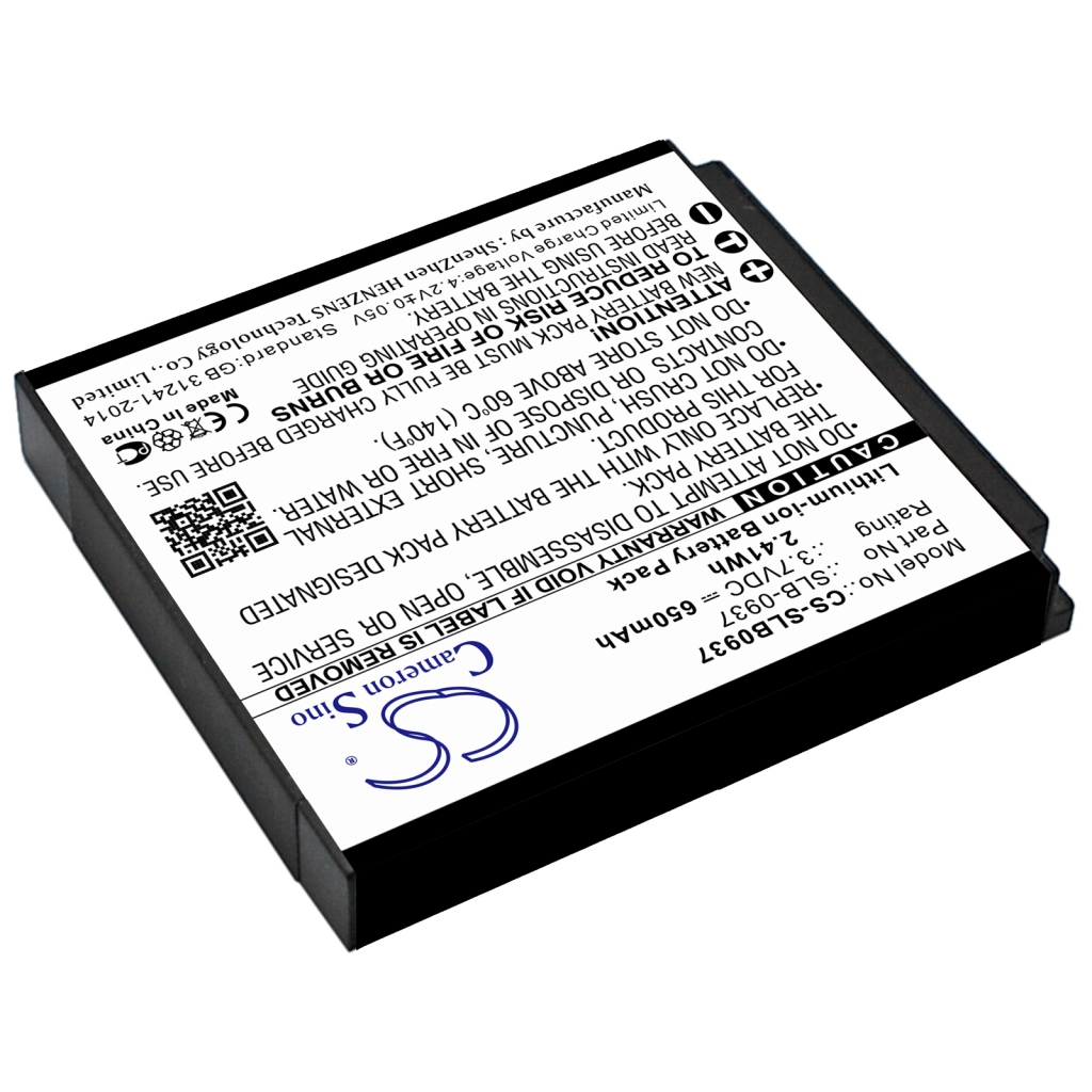 Batterie de l'appareil photo Samsung CS-SLB0937