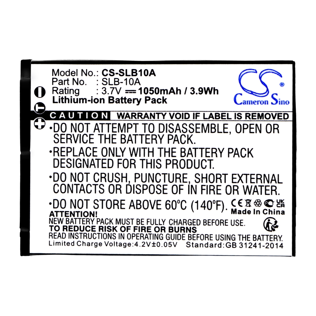 Batteries Remplace SLB-10A