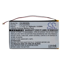 Compatible battery replacement for Samsung PCF345385A