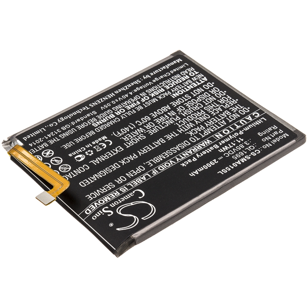 Remplacement de batterie compatible pour Samsung QL1695