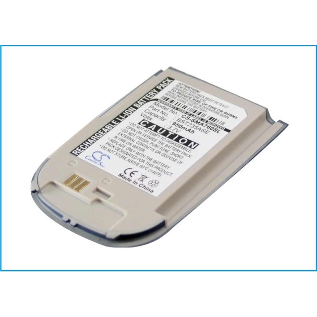 Batterie de téléphone portable Samsung CS-SMA760SL