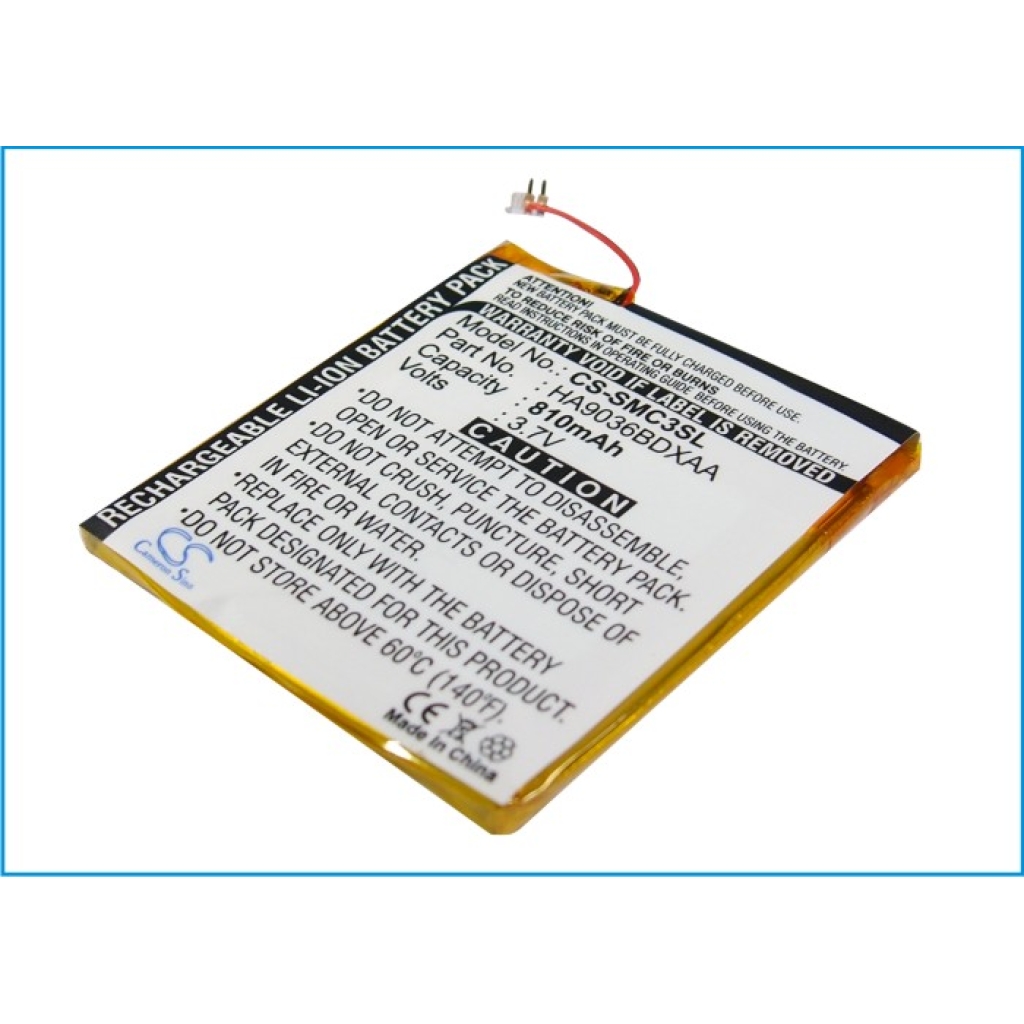 Compatible battery replacement for Samsung HA9036BDXAA