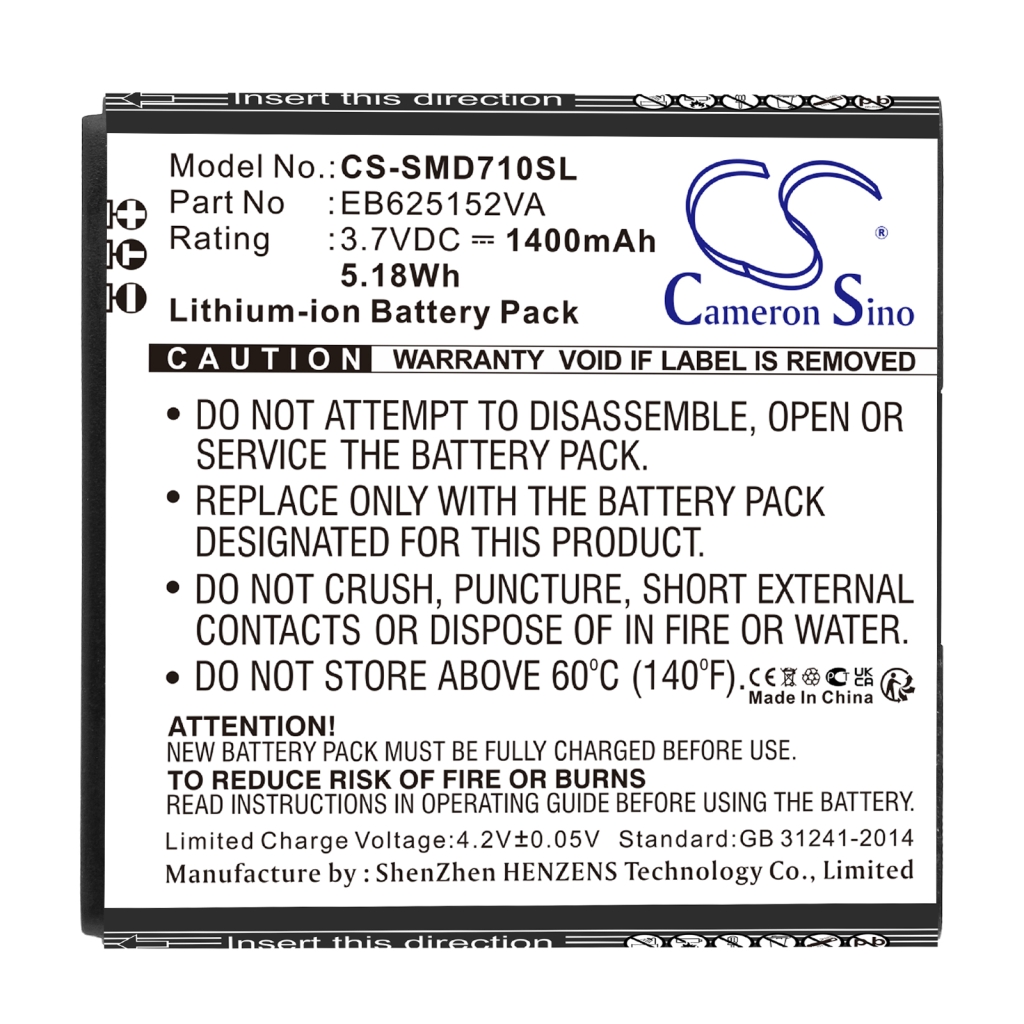 Batteries Remplace EB625152VU