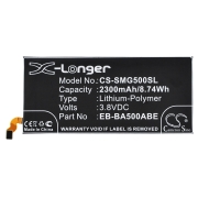 CS-SMG500SL<br />Batterie pour  remplace la batterie EB-BA500ABE