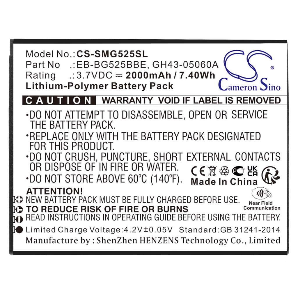 Batteries Remplace GH43-05060A