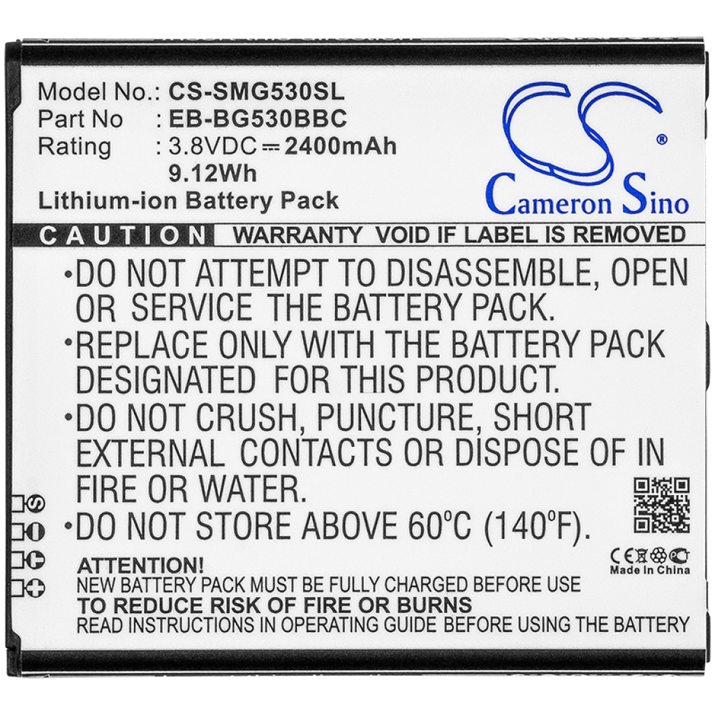 Batteries Remplace EB-BG530CBB