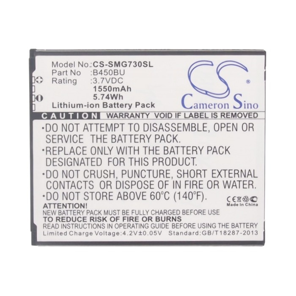 Battery Replaces B450BE