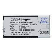 CS-SMG800XL<br />Batterie pour  remplace la batterie EB-BG800CBE