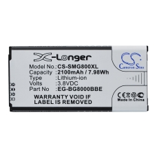 Compatible battery replacement for Samsung EB-BG800BBE,EB-BG800CBE,EG-BG800BBE