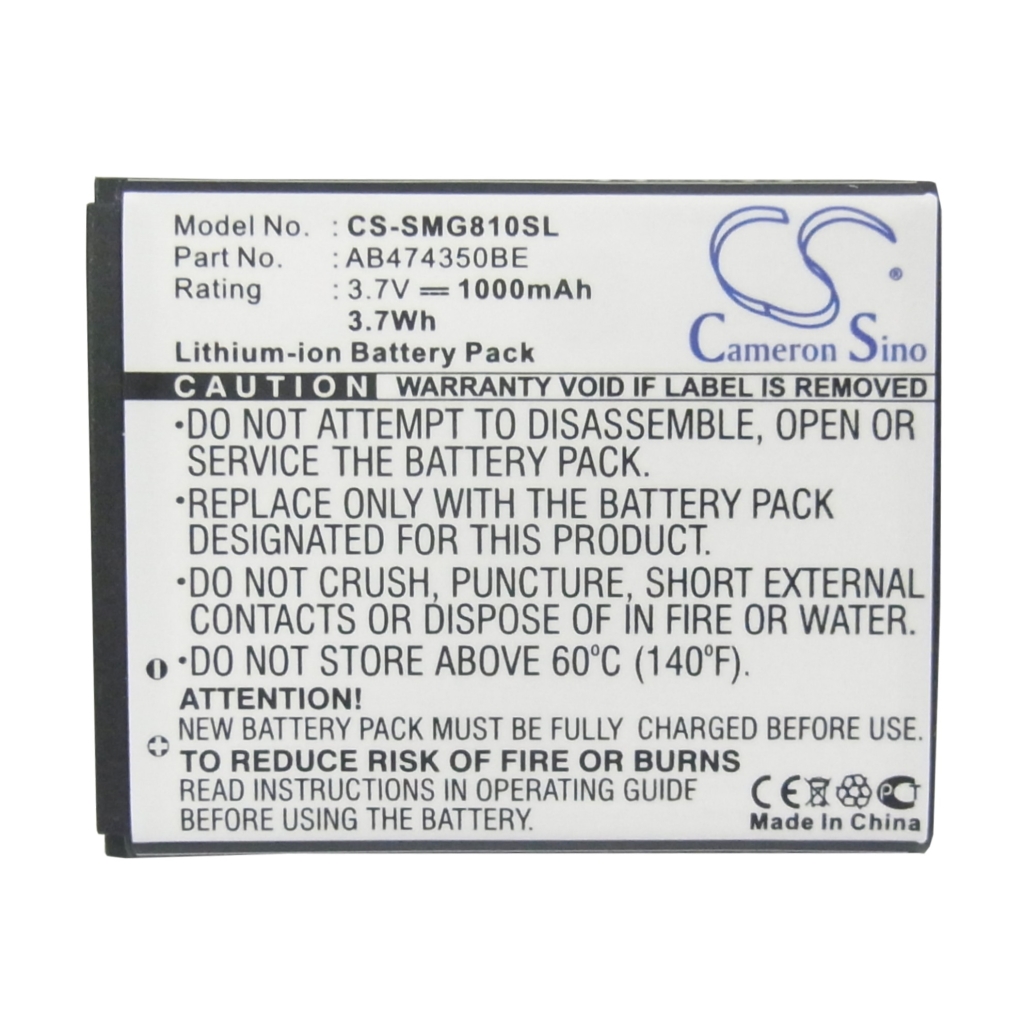 Battery Replaces AB474350DU