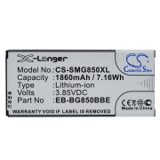 CS-SMG850XL<br />Batteries for   replaces battery EB-BG850BBU