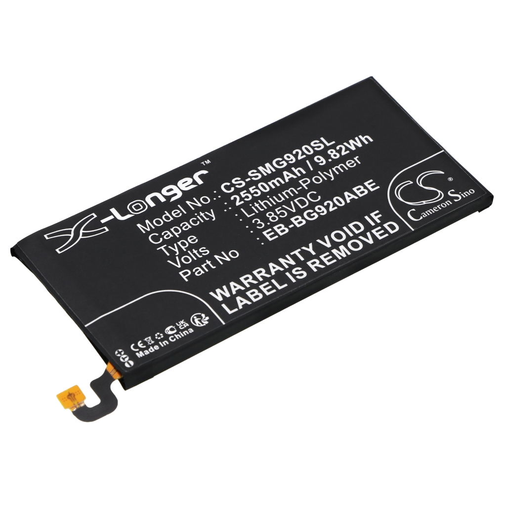 Batterie de téléphone portable Samsung CS-SMG920SL