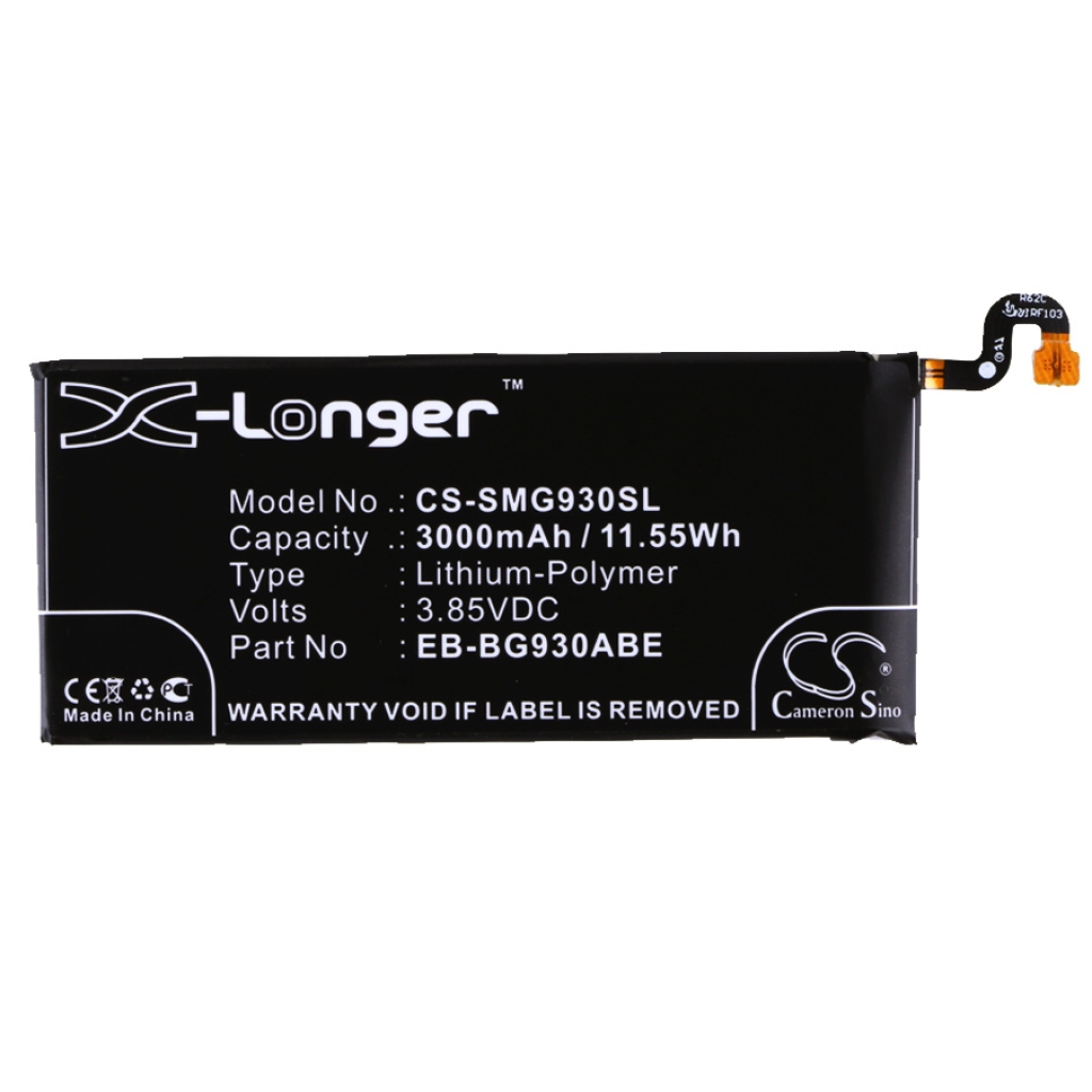 Battery Replaces EB-BG930ABA