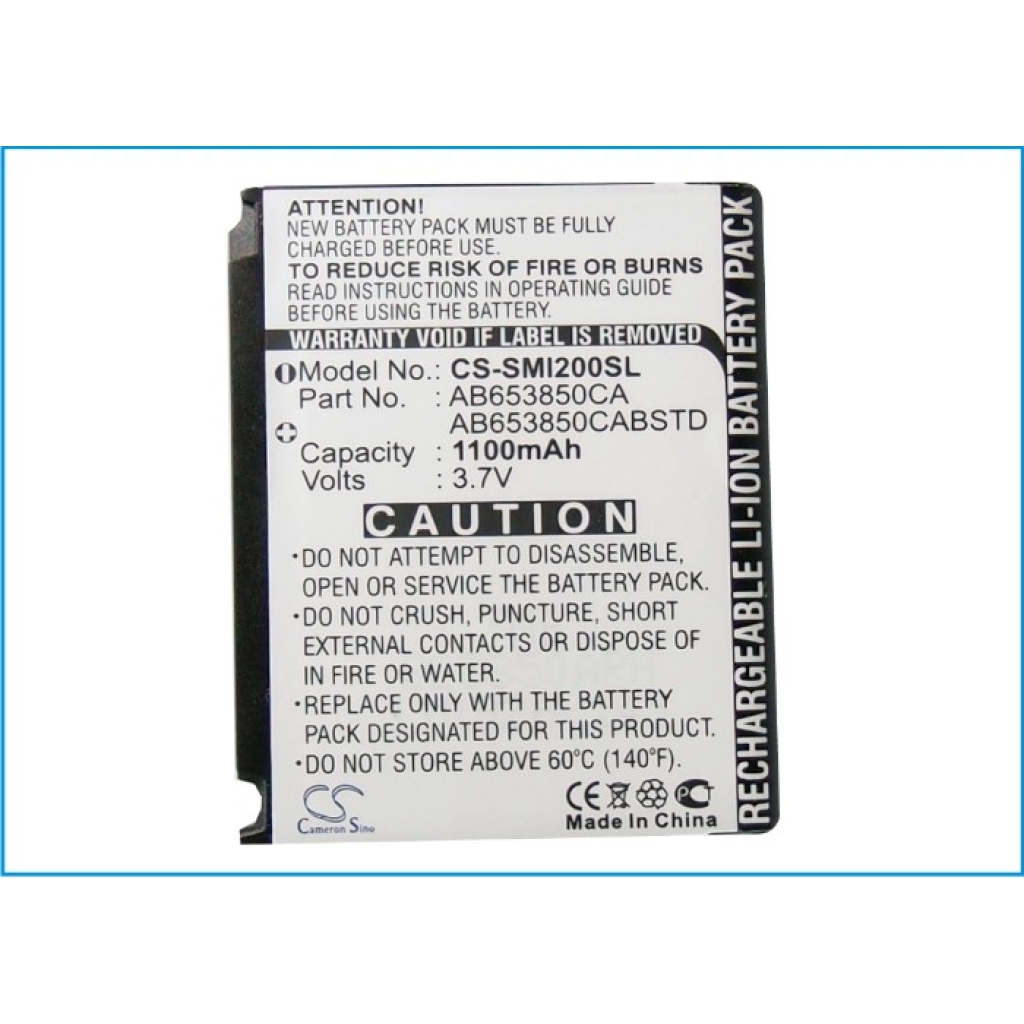 Battery Replaces AB653850CABSTD