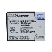 CS-SMI405XL<br />Batterie pour  remplace la batterie EB505165YZBS