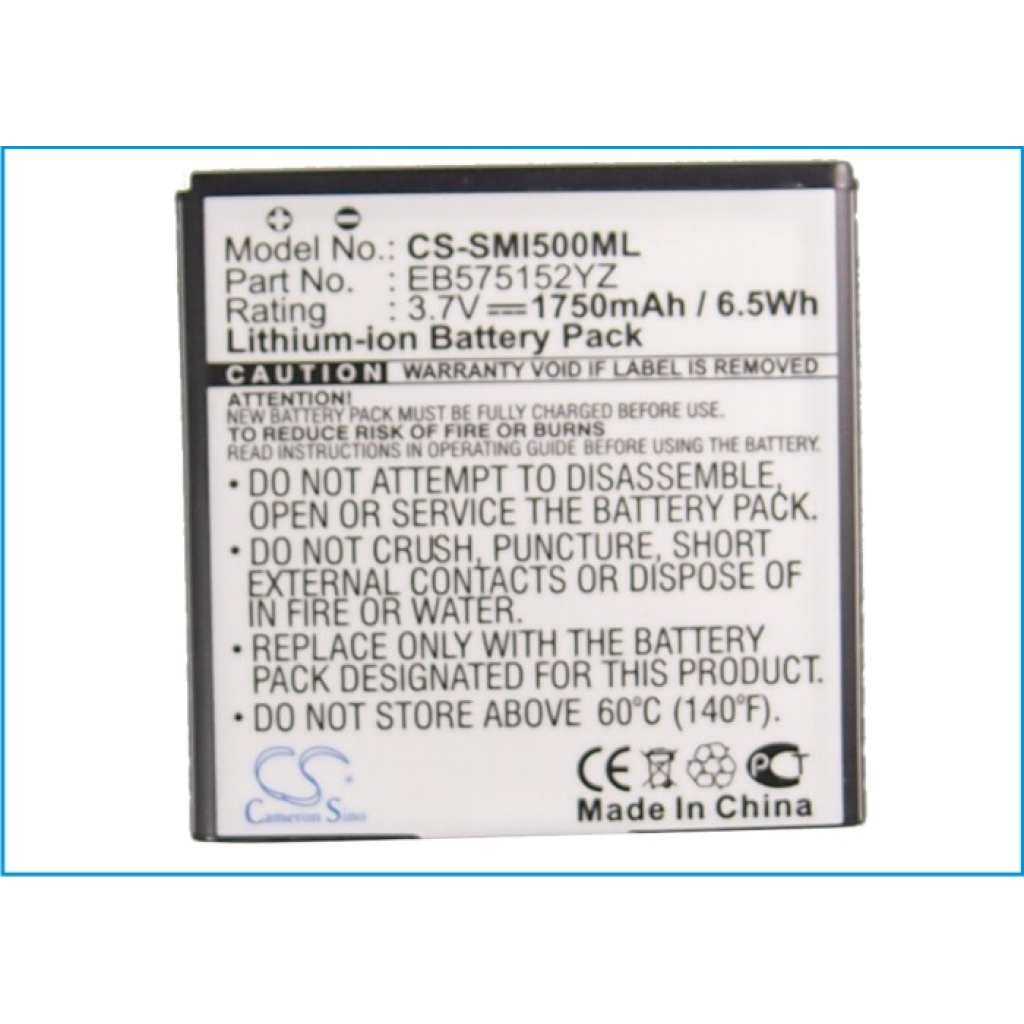 Compatible battery replacement for Samsung EB575152YZ