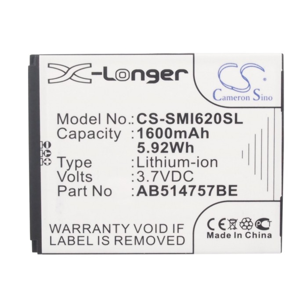 Battery Replaces AB514757BE