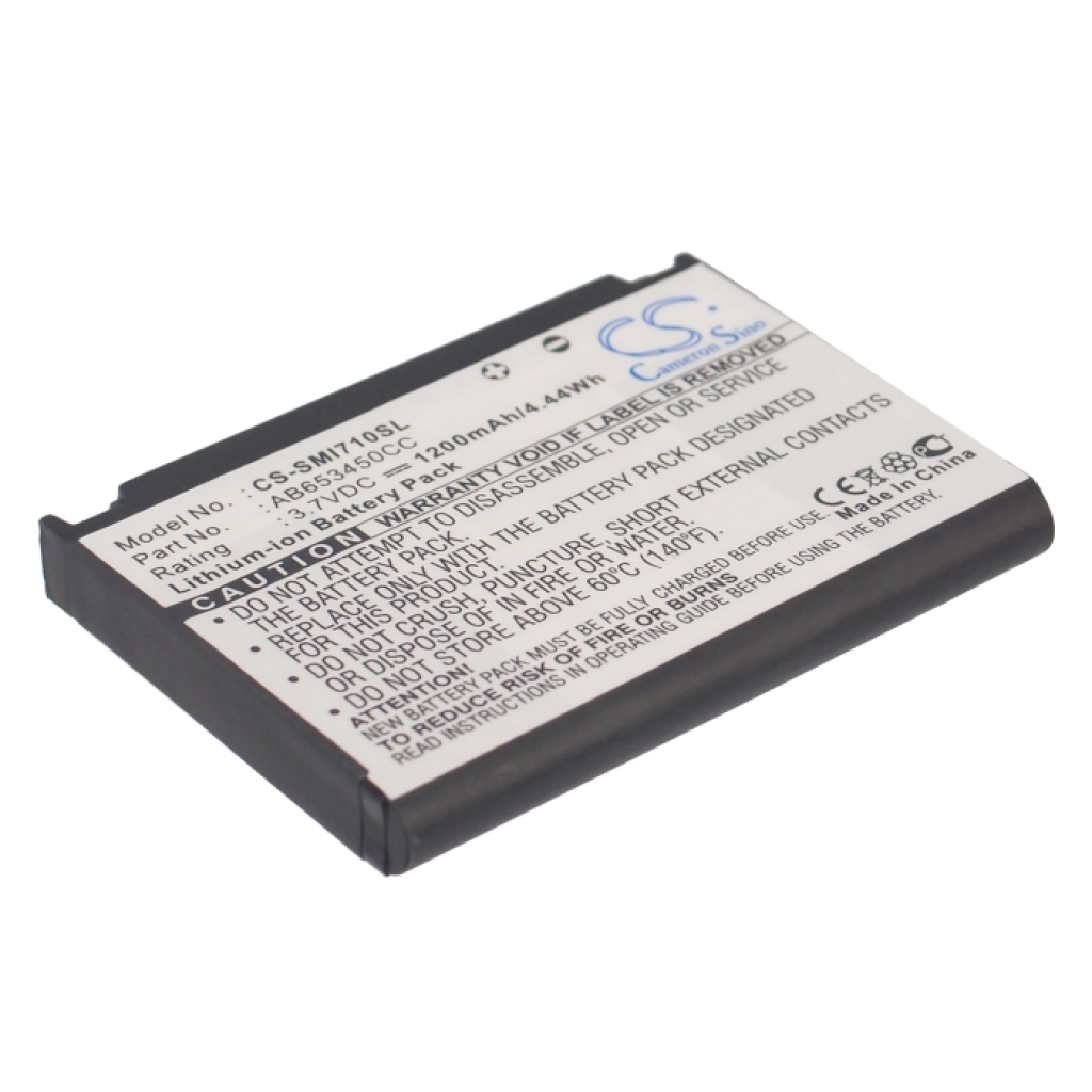 Batterie de téléphone portable Samsung CS-SMI710SL