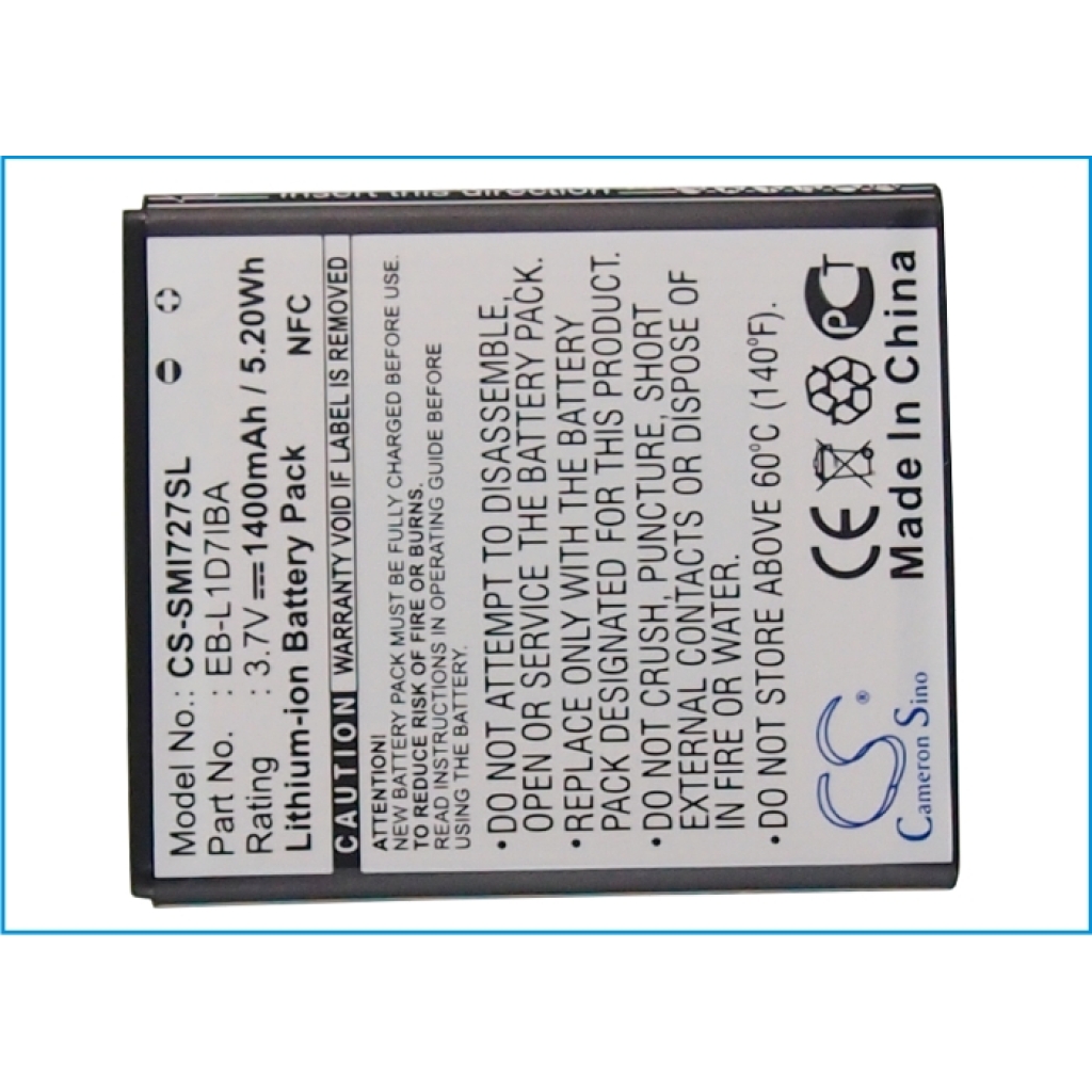 Battery Replaces EB-L1D7IBA