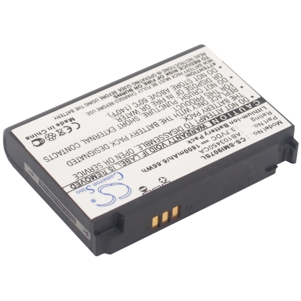 Remplacement de batterie compatible pour Samsung AB103450CA