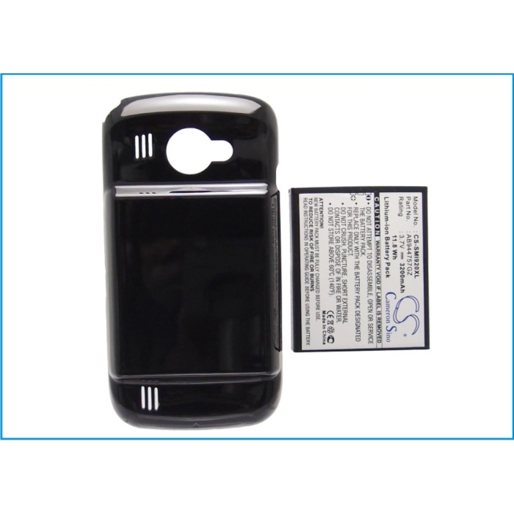 Remplacement de batterie compatible pour Samsung  AB944757GZ