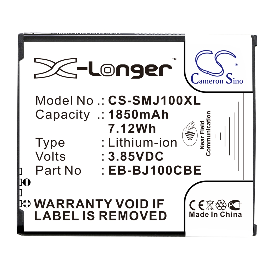 Batterie de téléphone portable Samsung CS-SMJ100XL