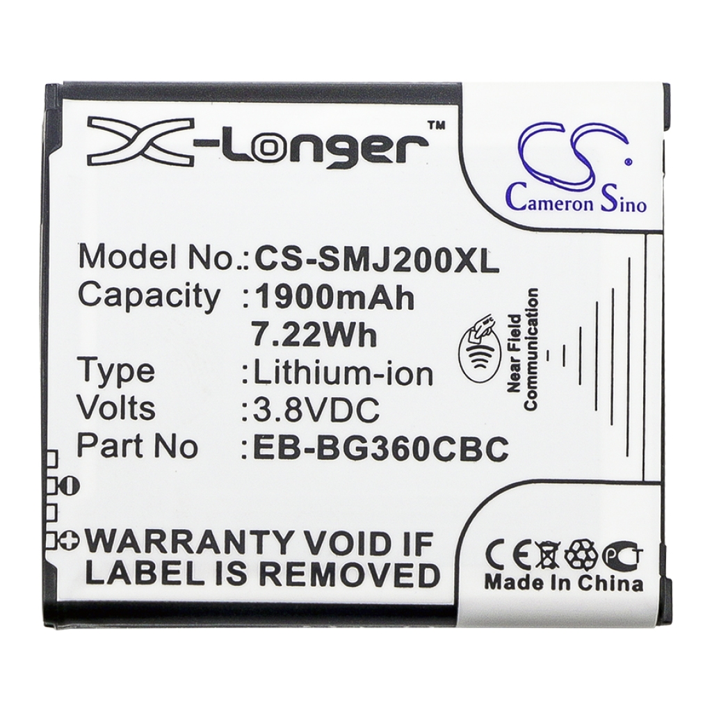 Battery Replaces EB-BG360CBC