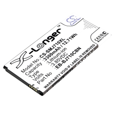 Remplacement de batterie compatible pour Samsung EB-BJ710CBA,EB-BJ710CBC,EB-BJ710CBE,EB-BJ710CBN,GH43-04599A