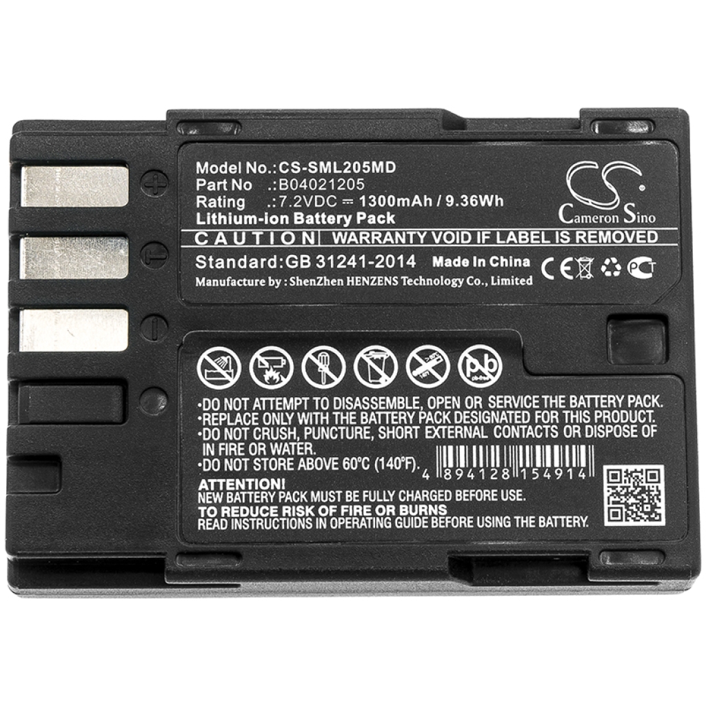 Compatible battery replacement for Siemens B04021205