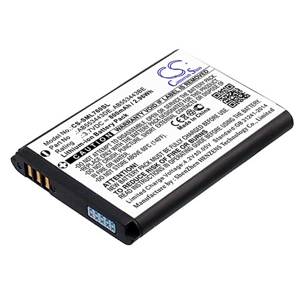 Mobile Phone Battery Samsung CS-SML760SL