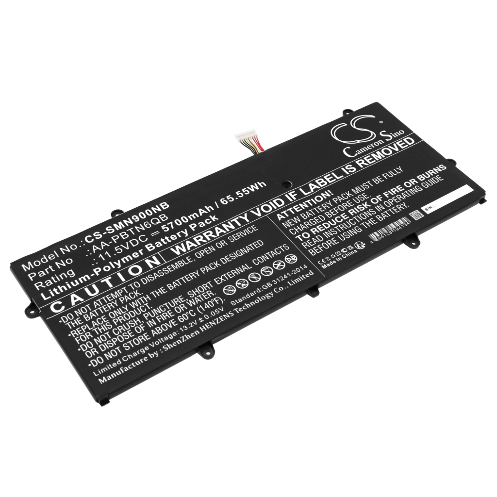 Batterie pour ordinateur portable Samsung CS-SMN900NB