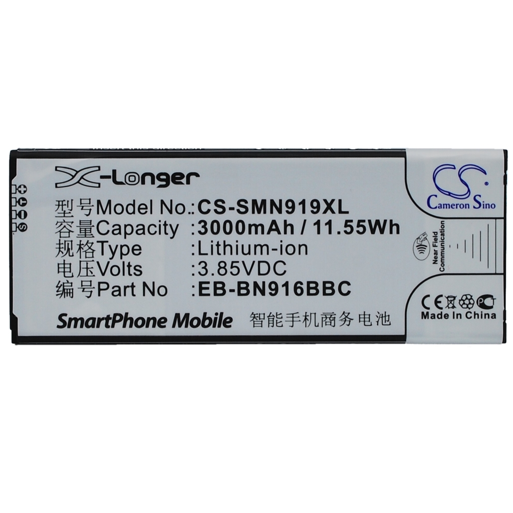 Mobile Phone Battery Samsung SM-N9106W