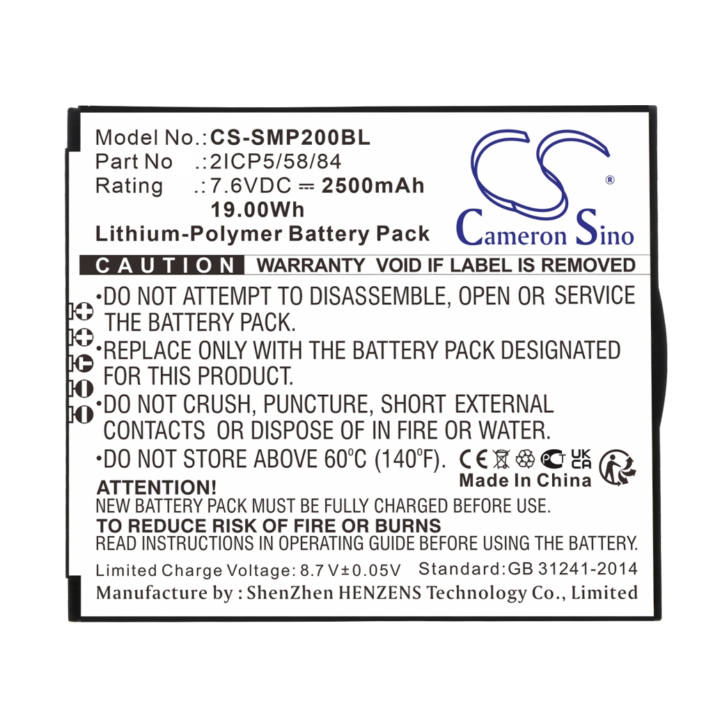 Battery Replaces 2ICP5/58/84