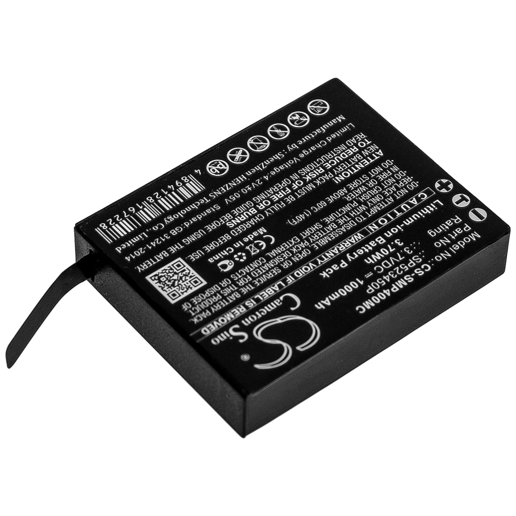 Compatible battery replacement for Supremo SP523450P