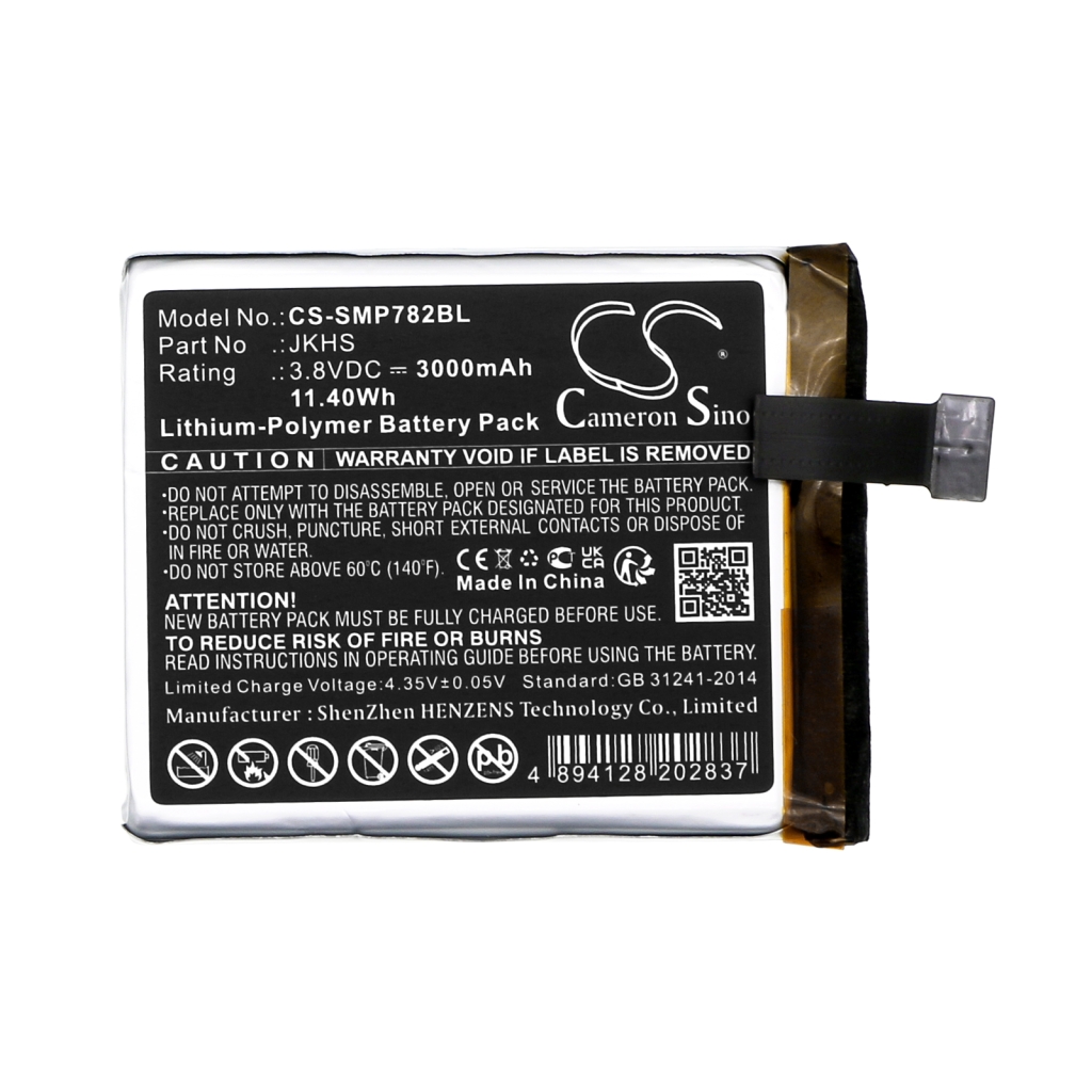 Compatible battery replacement for Sunmi JKHS