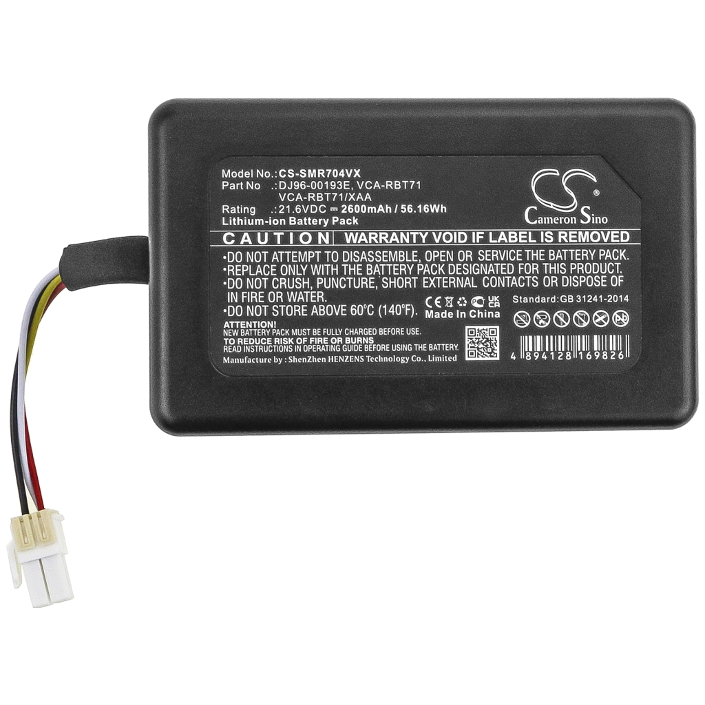 Vacuum Battery Samsung CS-SMR704VX