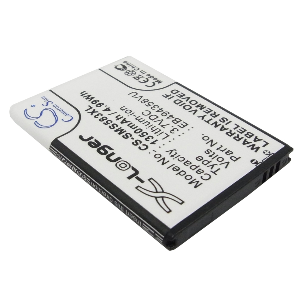 Remplacement de batterie compatible pour Samsung EB494358VU