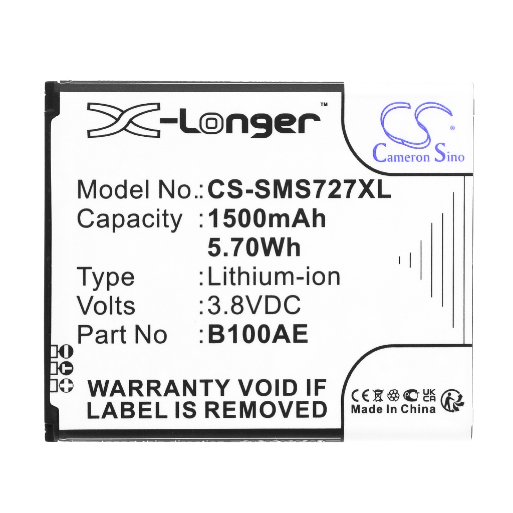 Battery Replaces B100AE