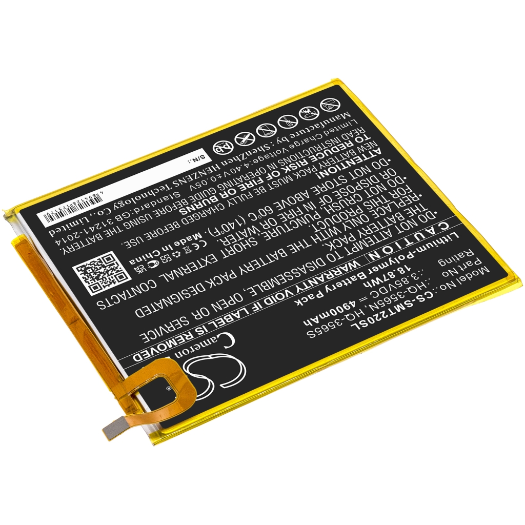 Tablette Batterie Samsung CS-SMT220SL