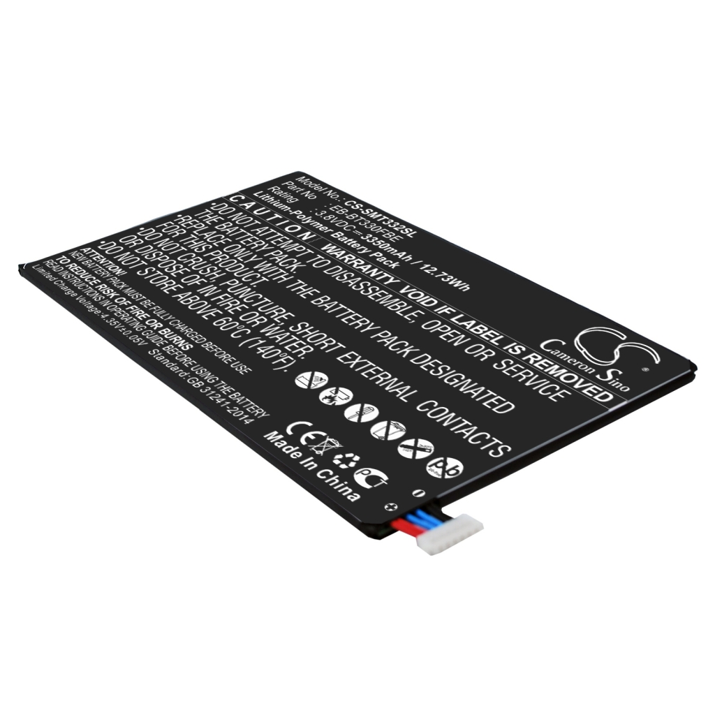 Tablette Batterie Samsung CS-SMT332SL