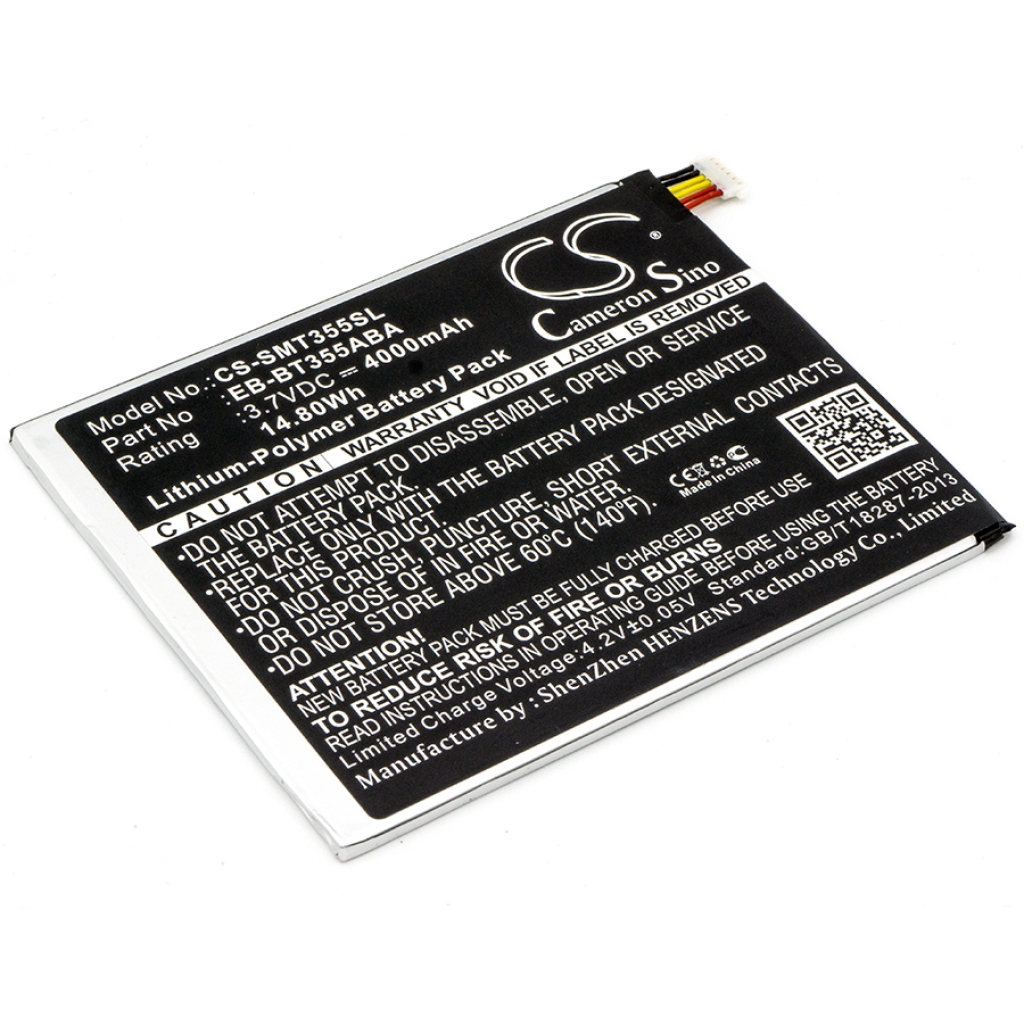 Tablette Batterie Samsung CS-SMT355SL