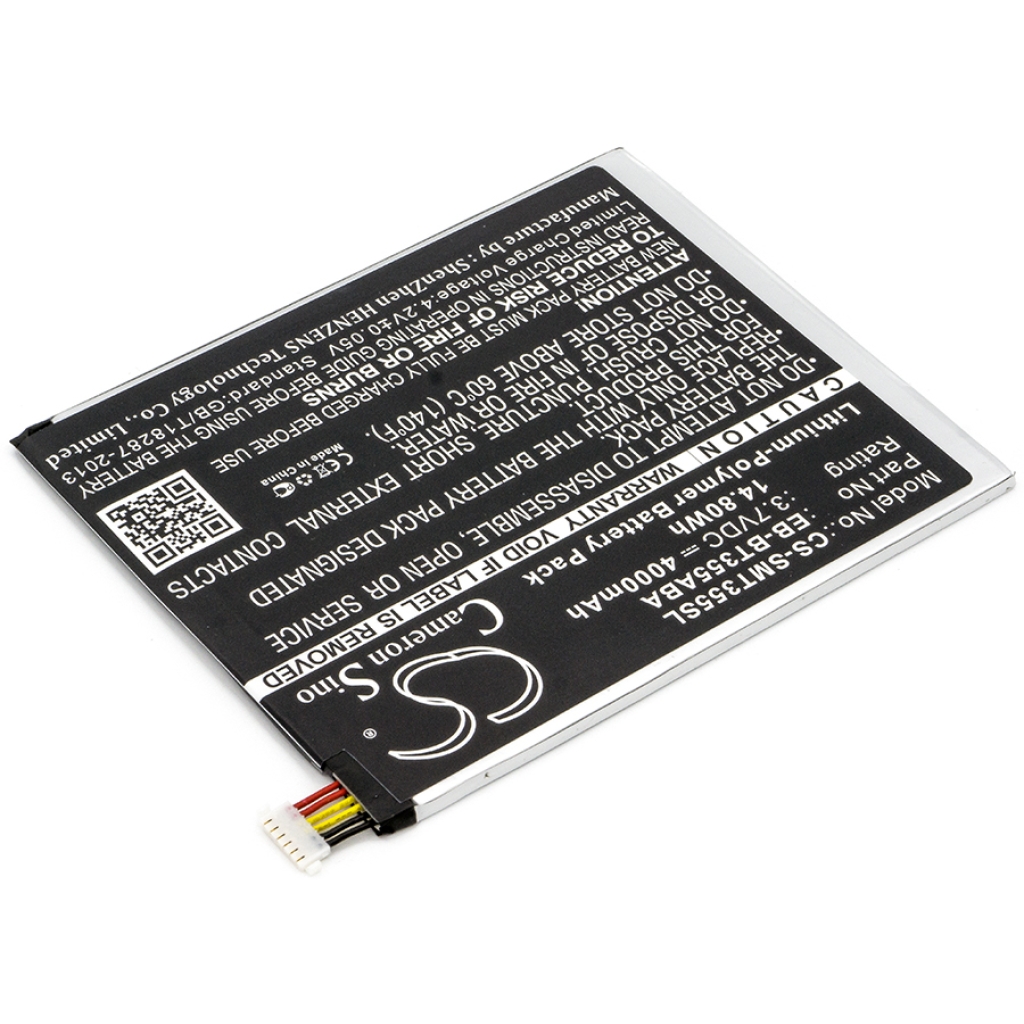 Tablette Batterie Samsung CS-SMT355SL