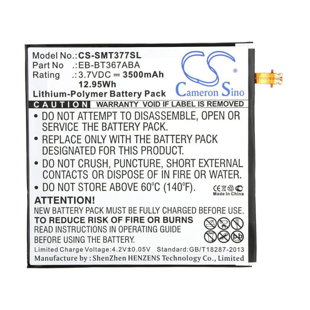 Tablet Battery Samsung SM-T380