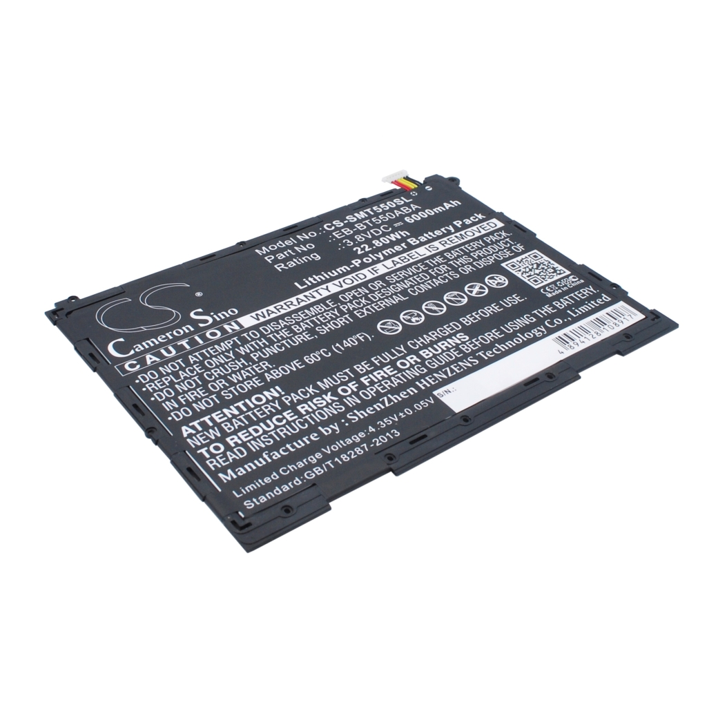 Tablette Batterie Samsung CS-SMT550SL