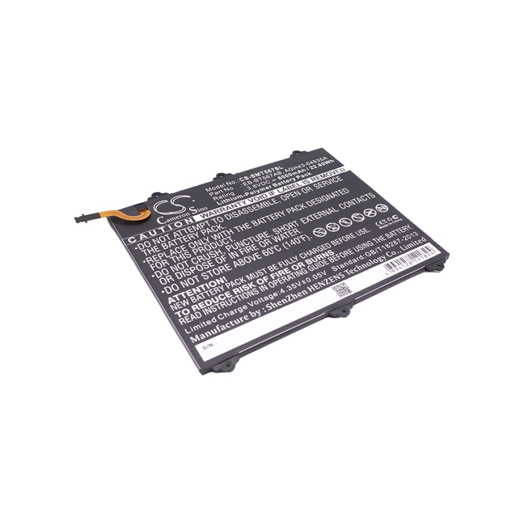 Tablette Batterie Samsung CS-SMT567SL