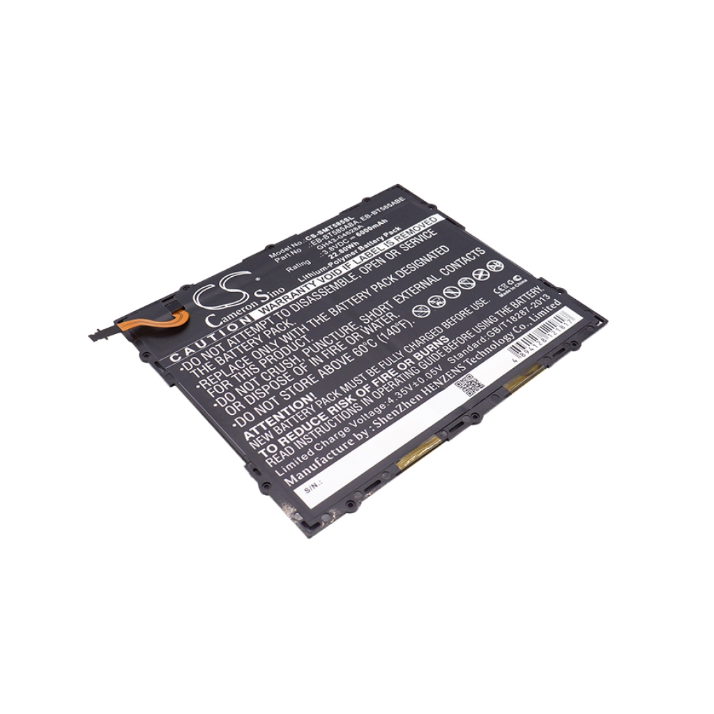 Tablette Batterie Samsung SM-T580NZKAXAR