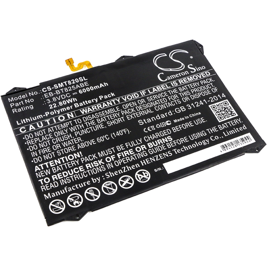 Tablet Battery Samsung CS-SMT820SL