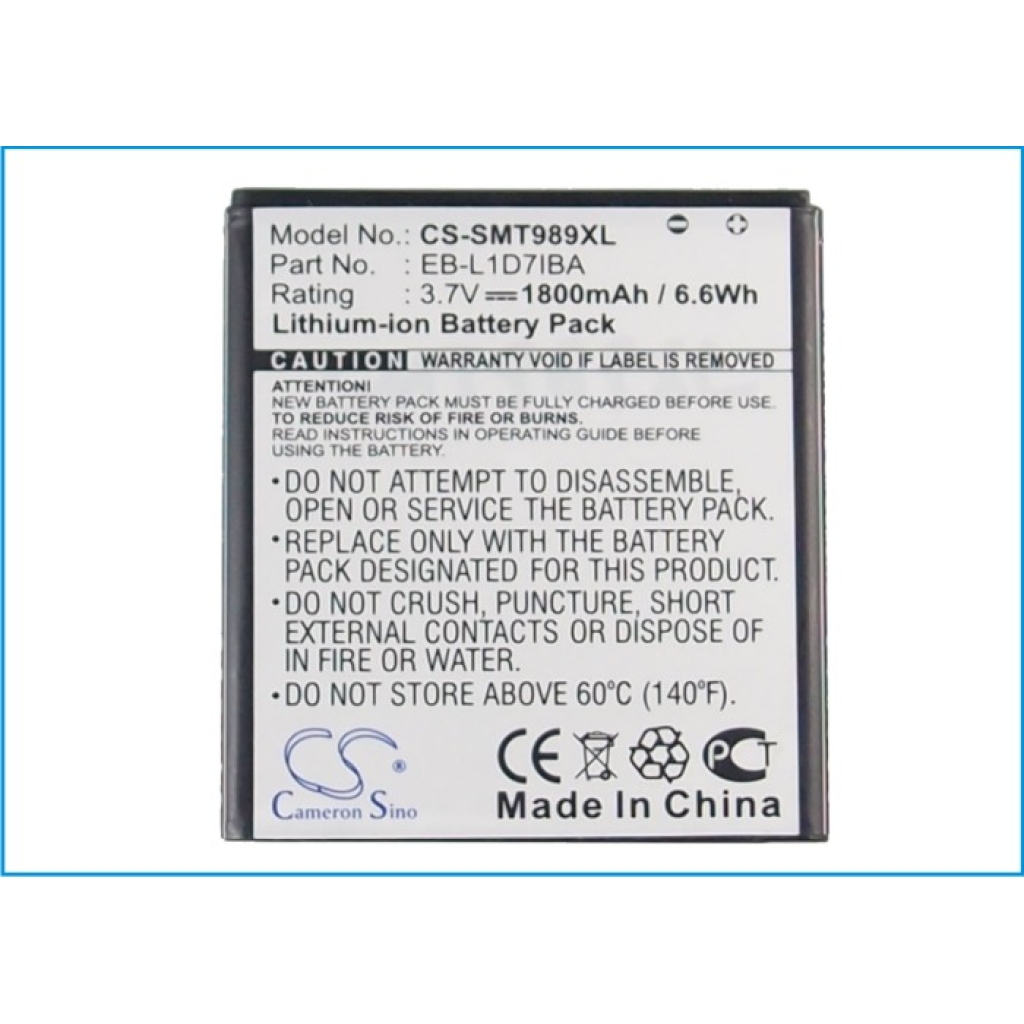 Compatible battery replacement for AT